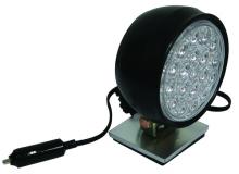 Techspan 725217 - LMP LED TRA/UTIL RUBB ROUND 250LX FLOOD PAR36 MAG MOUNT