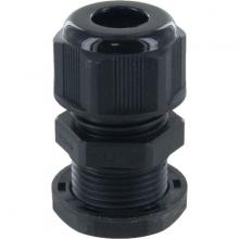 Techspan RDC11AA - DOME CONN Pg11  .19-.39in  BLACK c/w O-ring and locknut