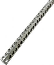 Techspan NA415 - Aluminum Neutral bar, Tin Plated, 14-4 awg Copper and Aluminum, 190 circuits