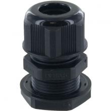 Techspan RDC13AA - DOME CONN Pg13  .23-.47in  BLACK c/w O-ring and locknut