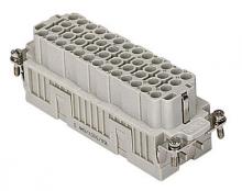 Techspan EQ92RC - FEMALE INSERT - 46P 47-96+Ground  16A MAX - 600V  HIGH DENSITY CRIMP TERMINATION