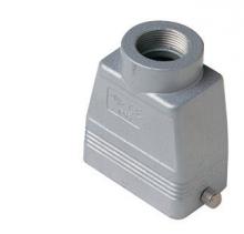 Techspan ATTP10S5 - HOOD - 10P+Ground    TWO PEGS  TOP ENTRY  HIGH CONSTRUCTION  CABLE GLAND PG 21