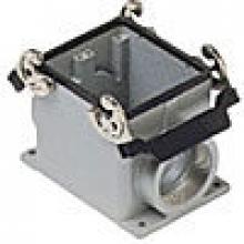 Techspan ES1L32D7 - SURFACE MOUNTING BASE - 32P+Ground    DOUBLE LEVERS  SINGLE PORT  CABLE GLAND PG 36