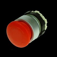 Techspan B3P3RED - Emergency Stop Push Button, 28mm, Red