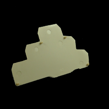 Techspan EPT3BEIGE - END PL.FOR SCREWCLAMP,2.5mm 3 LEVEL