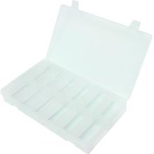 Techspan 763019 - TRAY STORAGE PLAS EMPT 12 COMP - 11 X 6 X 1