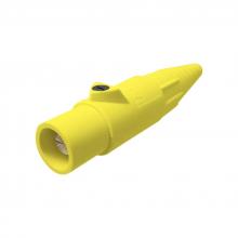 Techspan KL-400LMBK - Single Pole Male Plug