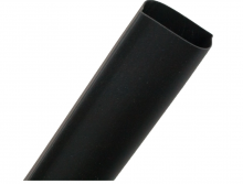 Techspan ALPO-750-0-6INCH - HT SHK SEAL WALL 3/4InchID 6x6InchPC  BLK