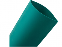 Techspan MHSP-3/16-5-IIL-NC - HEAT SHRINK THIN-WALL GREEN 3/16InchID X 4FT