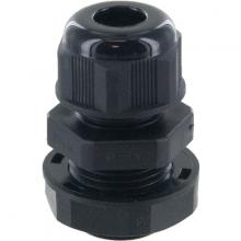 Techspan RDC09NA - DOME CONN .375in NPT  .15-.32in  BLACK c/w O-ring and locknut