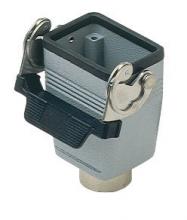 Techspan ECC06S6 - HOOD - 6P+Ground    SINGLE LEVER  TOP ENTRY  CABLE COUPLER  HIGH CONSTRUCTION  PG 29