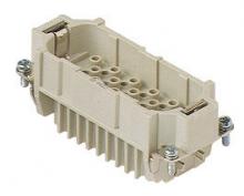 Techspan D40PC - MALE INSERT - 40P+Ground  10A MAX - 250V  CRIMP TERMINAL