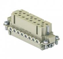 Techspan A16RS - FEMALE INSERT - SCREW TERMINAL  16P+Ground  10A MAX - 600V