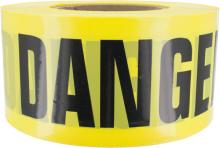 Techspan BT-332Y(1000) - DANGER DANGER YEL 1000FT ROLL