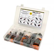 Techspan 763355 - 67PCS Deutsch Connectors Assortment Kit - (Mini Flip Kit Series)