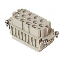 Techspan SA12/2RC - FEMALE INSERT - 12P+2P+Ground  40A MAX - 600V+10A MAX - 600V  CRIMP TERMINATION