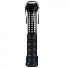 Techspan NSR-2382 - Cordless Rechargeable Flood/Flashlight 1 LED $& 30 LED - BLACK