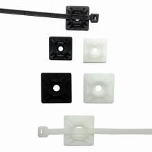 Techspan 766086B - CABLE TIE MOUNT PUSH 1/4Inch HL 500PK