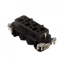 Techspan S12RS - FEMALE INSERT - 6P+Ground  35A MAX - 600V  SCREW TERMINAL