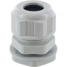 Techspan RDC16AR - DOME CONN Pg16  .27-.47in  BLACK c/w O-ring and locknut