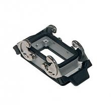 Techspan EPML10D - PANEL MOUNTING BASE - 10P+Ground    DOUBLE LEVERS