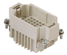 Techspan DD42PC - MALE INSERT - 42P+Ground  10A MAX - 250V  CRIMP TERMINAL