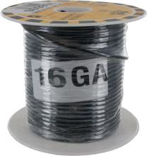 Techspan 768609 - WIRE TEW 16GA BLACK 30M 98FT