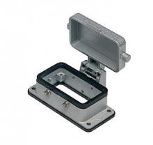 Techspan EPMP10DC - PANEL MOUNTING BASE - 10P+Ground    FOUR PEGS AND COVER