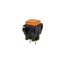 Techspan 35-482 - Switch Push Button On Off Spst Square Button 10A