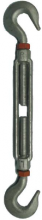 Vanguard Steel 2923 41161 - Hook & Hook Forged Turnbuckles With Locknuts