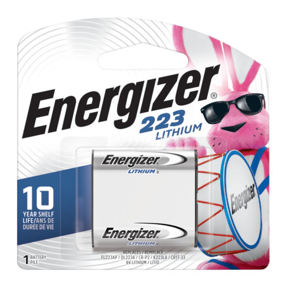 Energizer 223 Batteries, 1 Pack<span class=' ItemWarning' style='display:block;'>Item is usually in stock, but we&#39;ll be in touch if there&#39;s a problem<br /></span>