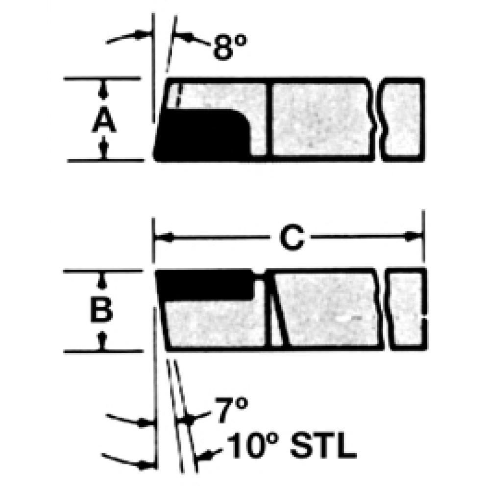 BRAZED TOOL AR7 C2<span class=' ItemWarning' style='display:block;'>Item is usually in stock, but we&#39;ll be in touch if there&#39;s a problem<br /></span>