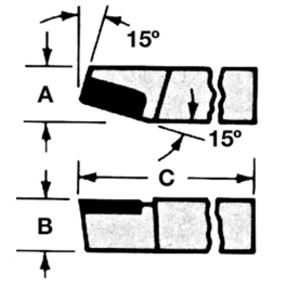 BRAZED TOOL BL8 C2<span class=' ItemWarning' style='display:block;'>Item is usually in stock, but we&#39;ll be in touch if there&#39;s a problem<br /></span>