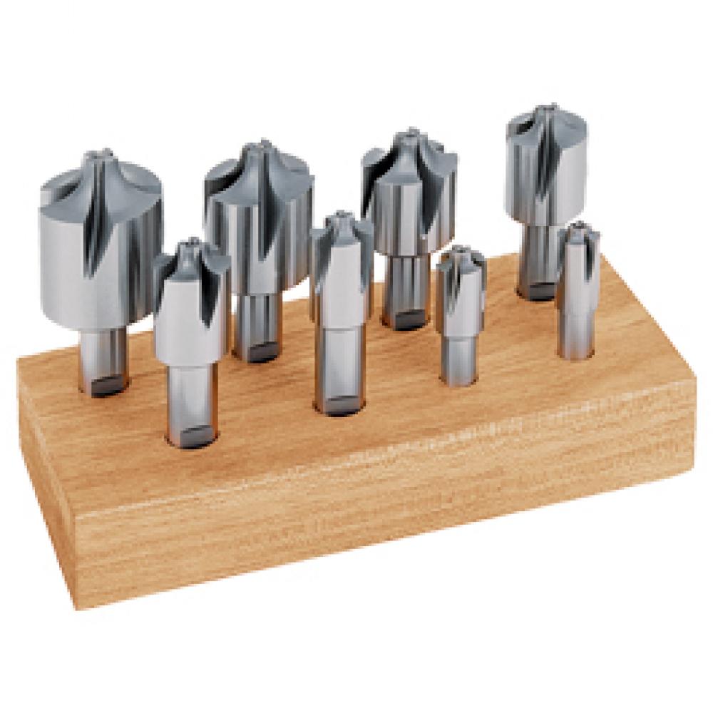 END MILL C/R SET 8PC 4FL COBALT<span class=' ItemWarning' style='display:block;'>Item is usually in stock, but we&#39;ll be in touch if there&#39;s a problem<br /></span>