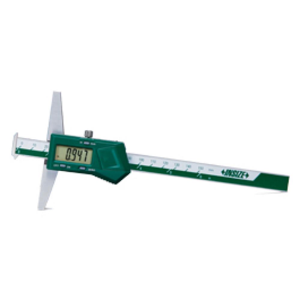 ELECTRONIC DEPTH CALIPER W/ TWO HOOKS RANGE 0-200MM/0-8IN BASE LGTH 100MM/3.9IN<span class=' ItemWarning' style='display:block;'>Item is usually in stock, but we&#39;ll be in touch if there&#39;s a problem<br /></span>