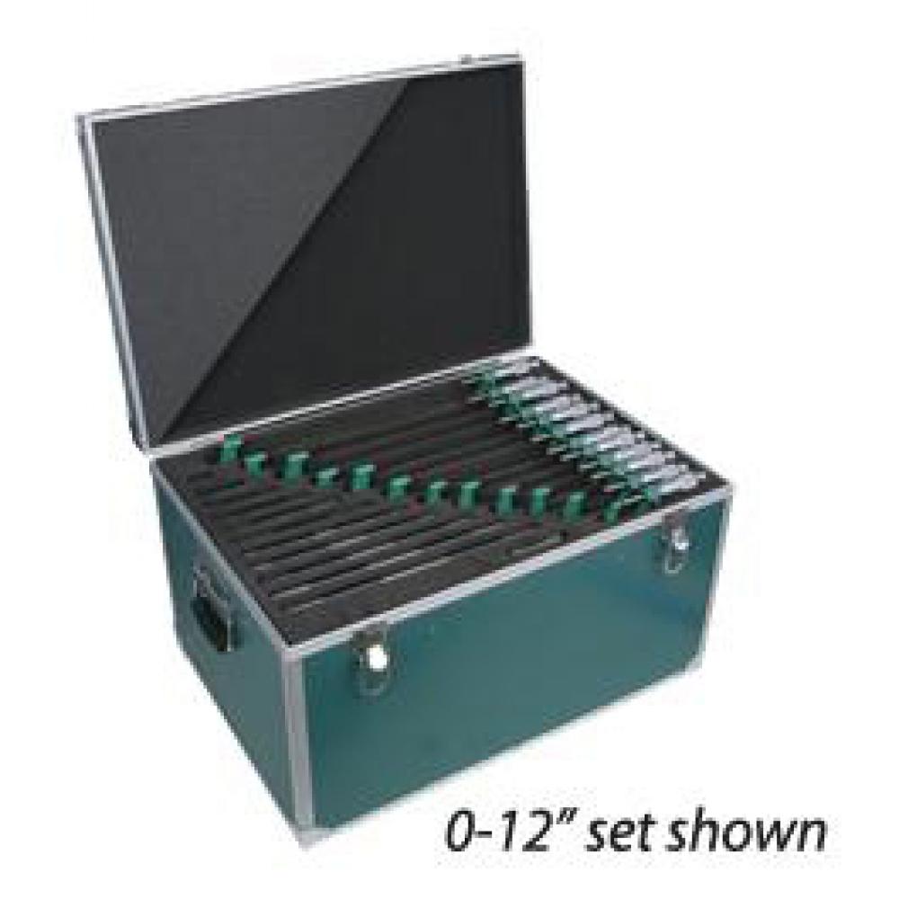 OUTSIDE MICROMETER SET 12PCS 0-300MM RES 0.01MM<span class=' ItemWarning' style='display:block;'>Item is usually in stock, but we&#39;ll be in touch if there&#39;s a problem<br /></span>