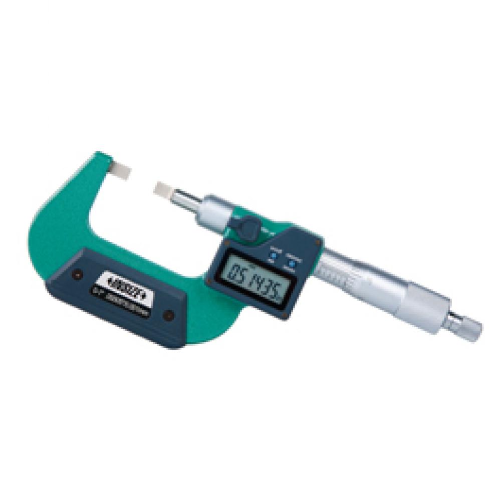 ELECTRONIC BLADE MICROMETER TWO BUTTONS 50-75MM/2-3IN INCH GRADUATED THIMBLE<span class=' ItemWarning' style='display:block;'>Item is usually in stock, but we&#39;ll be in touch if there&#39;s a problem<br /></span>