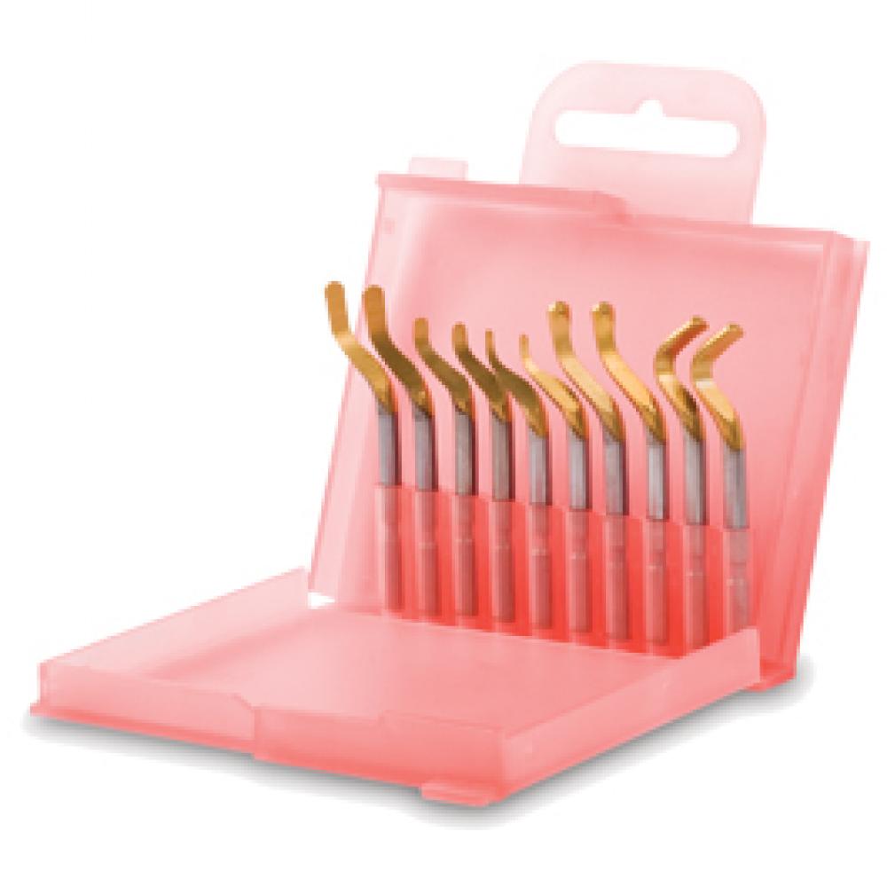 SET TIN COATED E-BLADE MI, CONTAINS 10 BLADES<span class=' ItemWarning' style='display:block;'>Item is usually in stock, but we&#39;ll be in touch if there&#39;s a problem<br /></span>