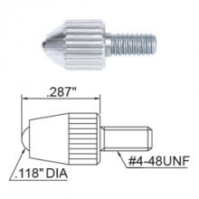 KAR Industrial Inc. 282737 - BALL POINTS CARBIDE 7.3MM 4-48UNF FOR INCH DIAL INDICATORS