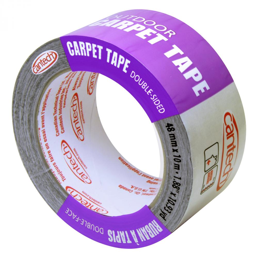 Double Sided Outdoor Carpet Tape 48mmx10m<span class=' ItemWarning' style='display:block;'>Item is usually in stock, but we&#39;ll be in touch if there&#39;s a problem<br /></span>