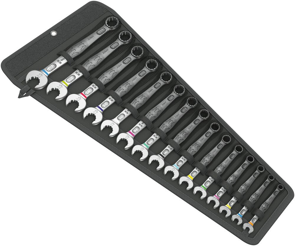 6003 Joker 15 Set 1 combination wrench set, 15 pieces<span class=' ItemWarning' style='display:block;'>Item is usually in stock, but we&#39;ll be in touch if there&#39;s a problem<br /></span>