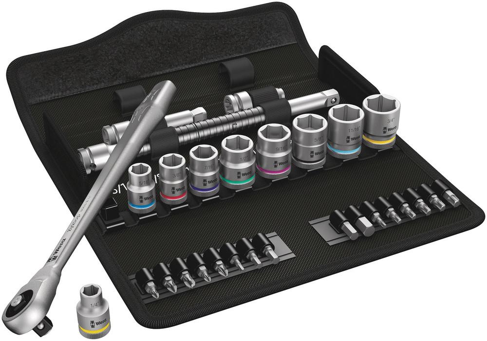 8100 SB 10 ZYKLOP METAL RATCHET SET. IMPERIAL 3/8 29 PCS RATCHET SET PUSH-THROUGH SQUARE IMPERIAL<span class=' ItemWarning' style='display:block;'>Item is usually in stock, but we&#39;ll be in touch if there&#39;s a problem<br /></span>