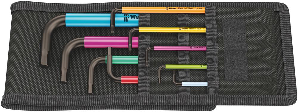 950 SPKL/9 SZ MULTICOLOUR LONG ARM HEX KEY SET (SB Packaging, Textile Pouch)<span class=' ItemWarning' style='display:block;'>Item is usually in stock, but we&#39;ll be in touch if there&#39;s a problem<br /></span>