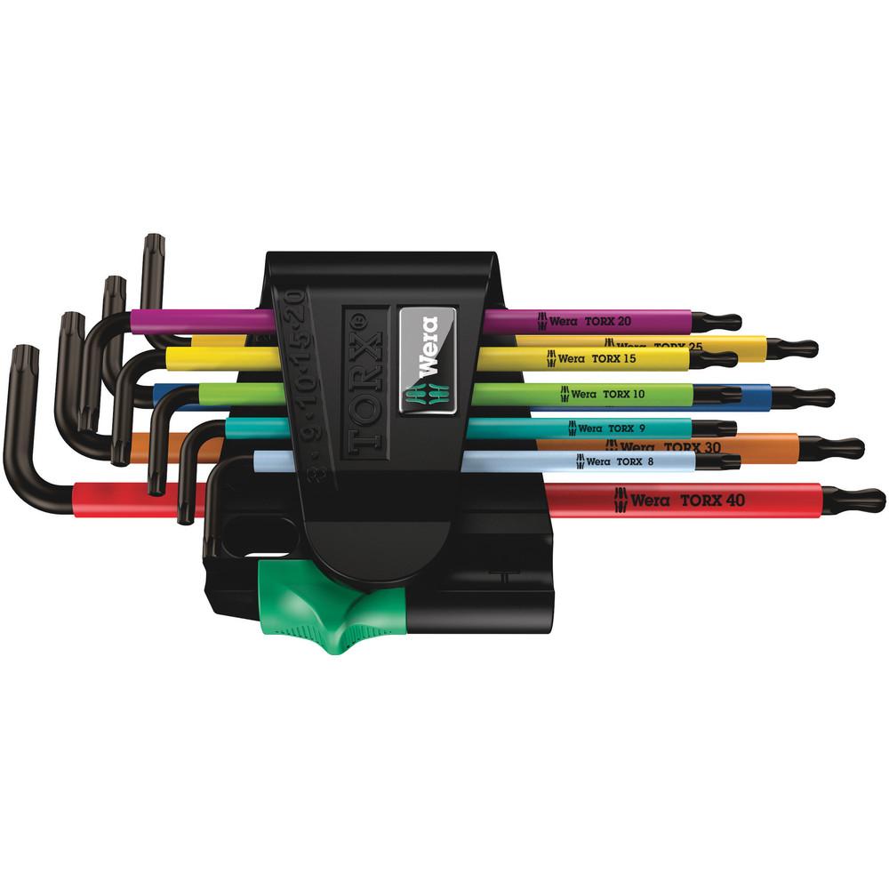 967 SPKL/9 TX BO MULTICOLOUR L-KEY SET FOR TAMPER-PROOF TORX SCREWS<span class=' ItemWarning' style='display:block;'>Item is usually in stock, but we&#39;ll be in touch if there&#39;s a problem<br /></span>