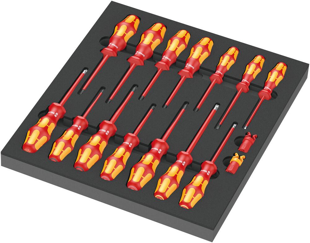 9711 Foam Insert &#34;VDE Screwdriver Set 1&#34;<span class=' ItemWarning' style='display:block;'>Item is usually in stock, but we&#39;ll be in touch if there&#39;s a problem<br /></span>