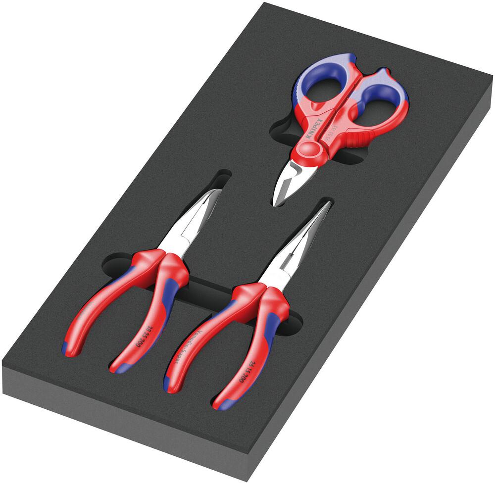 9781 Foam Insert &#34;Knipex Plier Set 2&#34;<span class=' ItemWarning' style='display:block;'>Item is usually in stock, but we&#39;ll be in touch if there&#39;s a problem<br /></span>