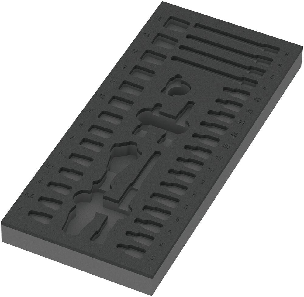 9820 Foam Insert &#34;8000 A Zyklop Set 1&#34; EMPTY<span class=' ItemWarning' style='display:block;'>Item is usually in stock, but we&#39;ll be in touch if there&#39;s a problem<br /></span>