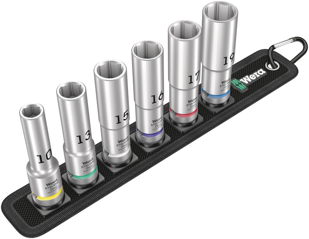 Belt C Deep 1 (8790 HMC Deep Sockets on Belt - 6 piece set - SW 10/13/15/16/17/19<span class=' ItemWarning' style='display:block;'>Item is usually in stock, but we&#39;ll be in touch if there&#39;s a problem<br /></span>