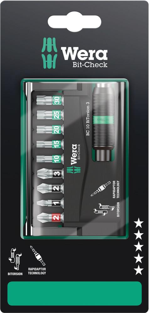 BIT-CHECK 10 BITORSION 3 SB BITS ASSORTMENT<span class=' ItemWarning' style='display:block;'>Item is usually in stock, but we&#39;ll be in touch if there&#39;s a problem<br /></span>