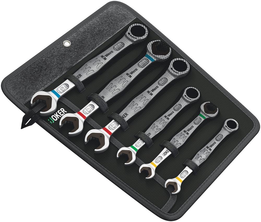 JOKER SET 6 PIECE COMBINATION WRENCH SET<span class=' ItemWarning' style='display:block;'>Item is usually in stock, but we&#39;ll be in touch if there&#39;s a problem<br /></span>